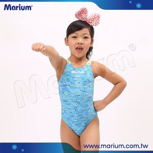 Marium 2016 Traje de Baño de Una Pieza para Niñas, de Secado Rápido y Transpirable, para Entrenamiento de Natación, para Niñas Pequeñas de 110-160 cm - Product Image 5