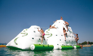 Parete da Arrampicata Acquatica Gonfiabile Gigante con Montagna per Giardino - Product Image 3
