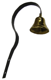 Campana de Tienda para Comercios/Restaurantes/Hoteles, Campana de Latón Fundido de Alta Calidad con Sonido de Timbre - Product Image 2