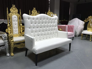 <span class=keywords><strong>Pas</strong></span> <span class=keywords><strong>cher</strong></span> Blanc Causeuse Canapé <span class=keywords><strong>De</strong></span> Mariage - Product Image 2