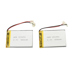 <span class=keywords><strong>3</strong></span>毫米厚度303450mm <span class=keywords><strong>3</strong></span>.7v 500mah 1.85wh锂聚合物电池 - Product Image 6