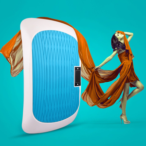 Máquina de Vibración para Adelgazar el Cuerpo, Plataforma Vibratoria 4D, Máquina de Ejercicios con <span class=keywords><strong>2</strong></span> Motores - Product Image 4