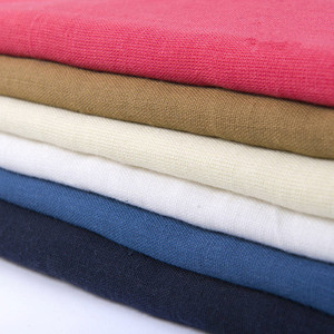 En gros 100% colorant organique <span class=keywords><strong>coton</strong></span> double gaze tissu pour blouse et <span class=keywords><strong>robe</strong></span> - Product Image 4