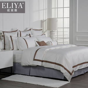 ELIYA Wit Hotel Beddengoed/Set Hotel/borduurwerk Beddengoed China - Product Image 2