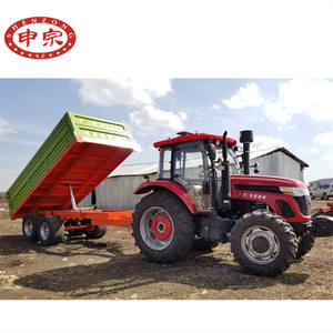 Automatische kippen traktor bauernhof anhänger von China - Product Image 2