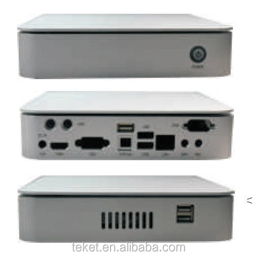 Алюминиевый сплав MINI-ITX шасси с вентилятора постоянного тока-блок питания ATX, A08