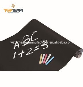 De pvc auto- adhesivo blanco chalkboard, los niños de la escuela auto- adhesivo chalkboard - Product Image 1