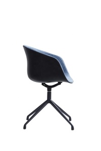 Vải Với Vỏ Nhựa Ghế Ăn, Bồn Tắm Ăn Ghế Với Cánh Tay, Ghế Nhựa Không Có Bánh Xe - Product Image 2