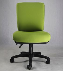 <span class=keywords><strong>Silla</strong></span> de <span class=keywords><strong>Oficina</strong></span> <span class=keywords><strong>Ergonómica</strong></span> de Tela Resistente para Empleados, <span class=keywords><strong>sin</strong></span> <span class=keywords><strong>Brazos</strong></span> - Product Image 2