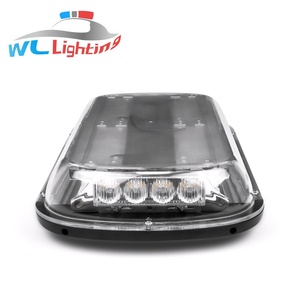 GDwllighting 44 LED 17 นิ้วคําเตือนฉุกเฉินกระ<span class=keywords><strong>พริบ</strong></span>รถบรรทุกก่อสร้าง LED มินิบาร์หลังคา Strobe Light - Product Image 3