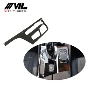 Voor BMW 5 Serie G30 G38 Carbon Fiber Dashboard Interior Trim 2017 2018