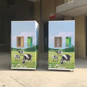 Self help comercial fresh milk dispenser automatic ticket vending equipment