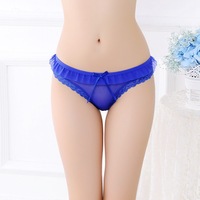 Vente directe d'usine, culottes string en dentelle rouge sexy pour femmes