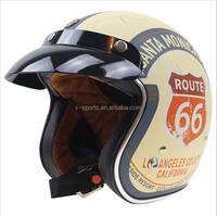 TORC ECE 22.06 Casque de moto rétro classique approuvé casque de moto style jet pour vélos Chopper
