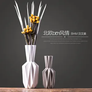Moderno florero de cerámica para la decoración del hogar hechos en china