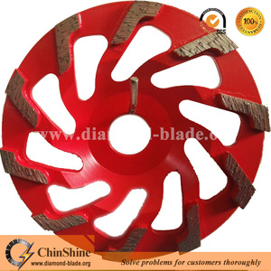Disco abrasivo de diamante de piso de 5 "de China para hormigón con lijado grueso - Product Image 3