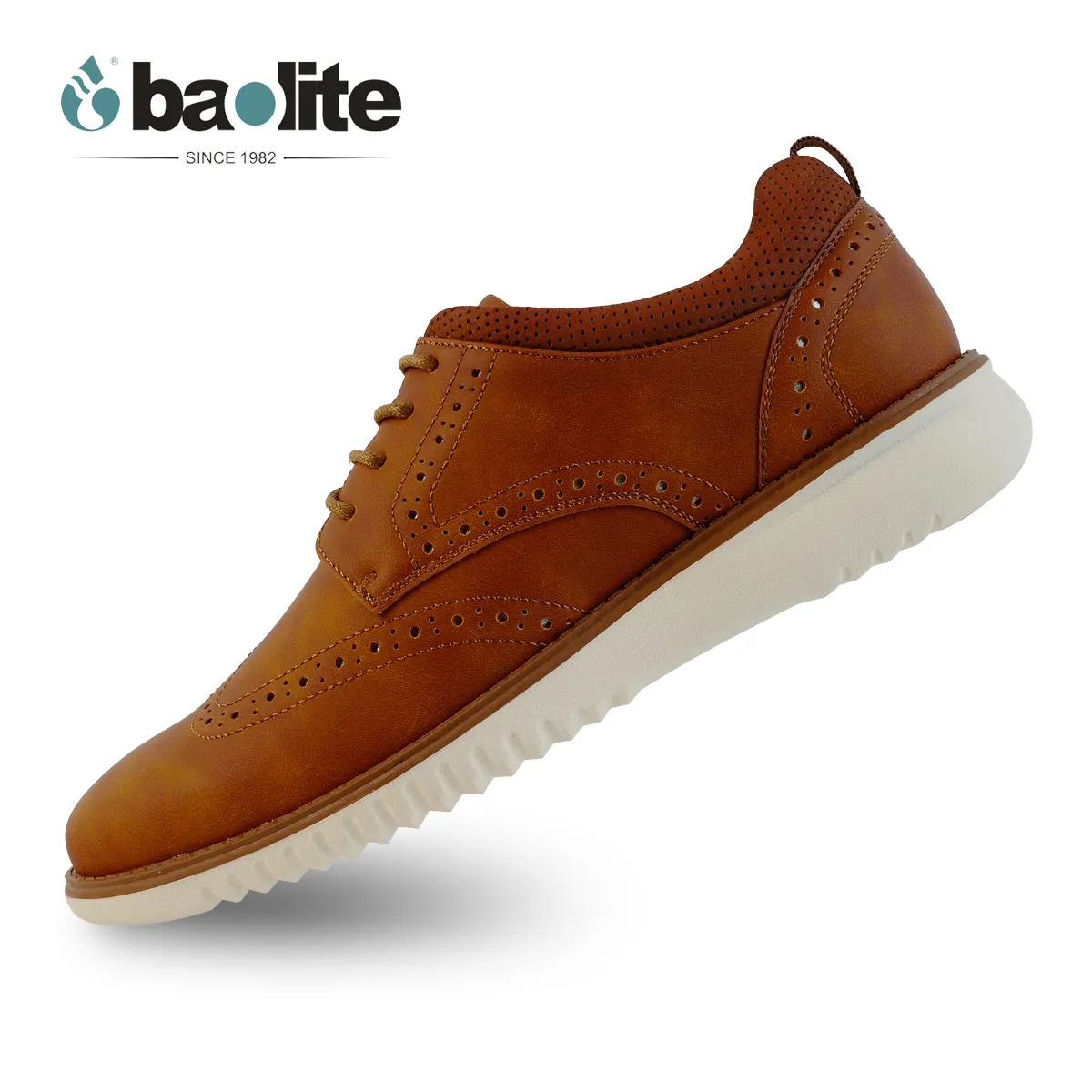 Baolite High end Man Pu leather shoe lace-up wholesale mens dress shoes