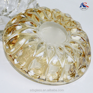 <span class=keywords><strong>Cendrier</strong></span> en verre plaqué or épais et de grande taille, incassable, avec logo personnalisé, vente en <span class=keywords><strong>gros</strong></span>, cadeaux de bar, cendriers KTV provenant des fabricants - Product Image 5