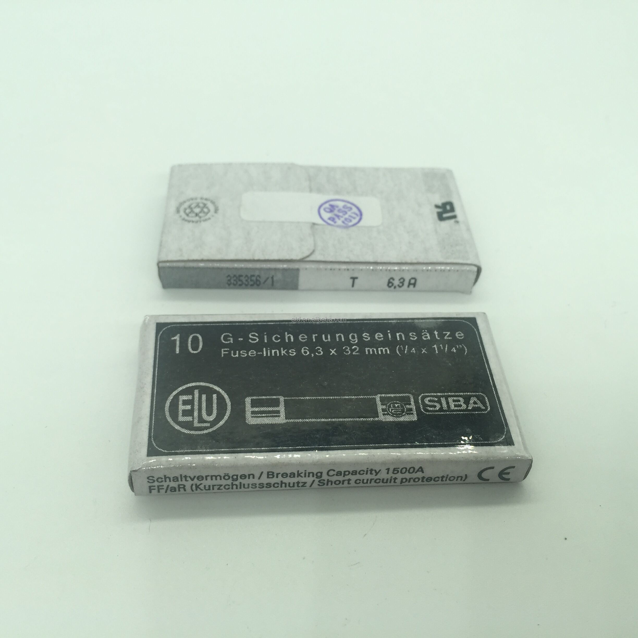 Siba Slow Acting Fuse 6.3*32mm, T8A to T25A, Low Breaking Capacity
