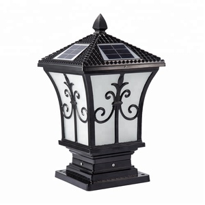 Wholesale Intelligent <strong>Automatic</strong> <strong>Sensor</strong> Garden Outdoor 1.5W 2W 3W Solar Led Pillar <strong>Light</strong>
