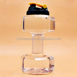 ขวดน้ำพลาสติกใสทรงดัมเบล 2.2 ลิตร ผลิตภัณฑ์จดสิทธิบัตร พร้อมฉลากส่วนตัว - Product Image 6