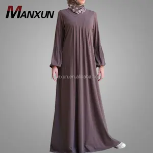 Đầm Maxi Dài Tay Áo Abaya Hồi Giáo Quần Áo Hồi Giáo Abaya Phong Cách Dubai Áo Choàng Màu Nâu Giới Tính Cho Nữ ĐầM Burqa Ả Rập