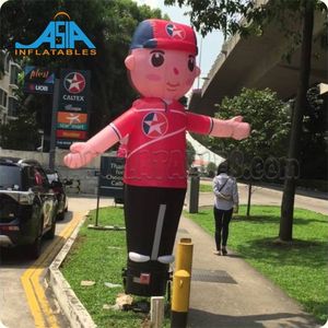 Pubblicità Ballerino Dell'aria Con Il Agitando Le Mani Su Misura Cartoon Ballerino del Cielo Burattino Agitando Uomo - Product Image 1