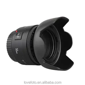 ES 62 II ES-62 II Camera Lens Hoodため500d 550d 600d 650d 700d 100d EF 18-55ミリメートル55-250ミリメートル50ミリメートルf/1.8 II Lens ES-62I