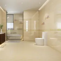 Azulejos de parede 3d 300x600mm, aparência de oníx de banheiro, telha de porcelana