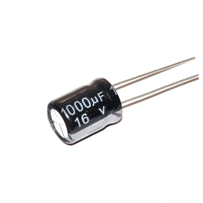 Electrolytic Capacitor 16V/1000UF Volume 10*13 Aluminum Electrolytic Capacitor