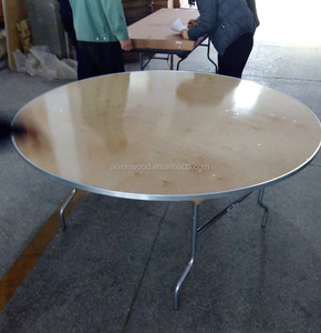 <strong>Round</strong> Plywood Folding Events <strong>Dining</strong> <strong>Table</strong> - Product Image 4