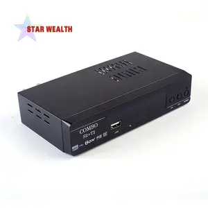 משולבת מקלט dvb-s2 dvb-t2 קומבו s2 + t2 hd סט Top Box hd ביס