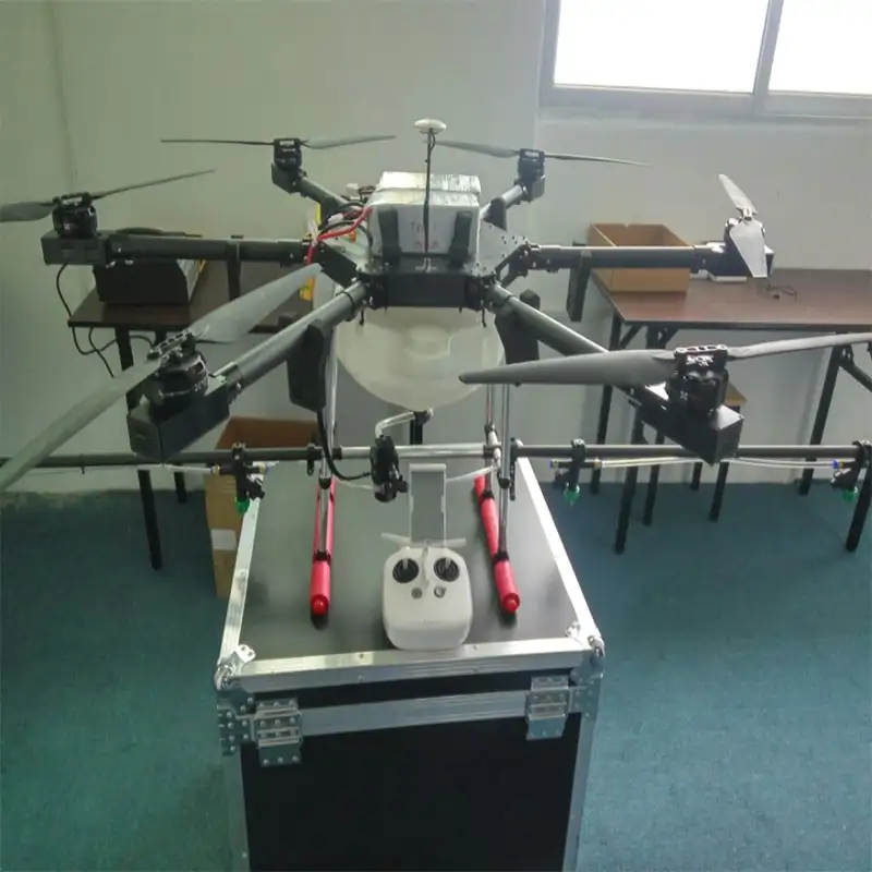 Ce Isoremote Controle 10L 6 Rotor Agrarische Dron/10Kg Landbouwsproeier Helicopt/Profesional Weed Sproeier Boerderij Uav drone