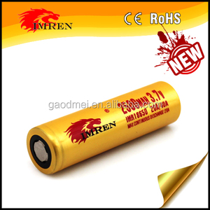 Imren 2500 <span class=keywords><strong>mAh</strong></span> 20a/40a batería de iones de litio recargable <span class=keywords><strong>18650</strong></span> baterías de <span class=keywords><strong>li</strong></span>-<span class=keywords><strong>ion</strong></span> 3.7 V <span class=keywords><strong>4000</strong></span> <span class=keywords><strong>MAH</strong></span> para linterna LED ilimitado - Product Image 4