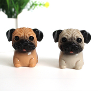 Figurine de chien en résine personnalisée Bobblehead Décoration de mode de haute qualité Sculpture Prix Artisanat en résine personnalisé