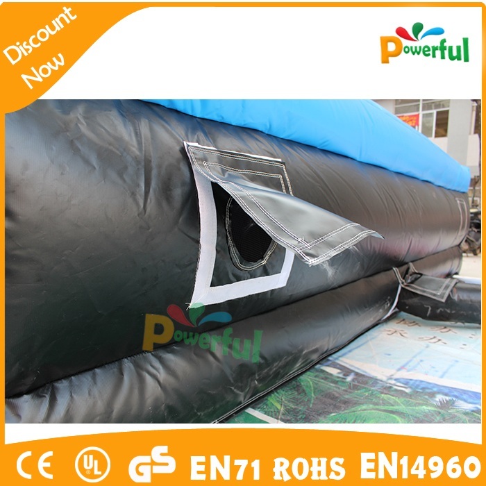 Bleu tapis de réception chute libre airbag air saut sac