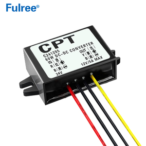 <span class=keywords><strong>CPT</strong></span> 24 V a 12 V 5A 8A 10A DC Step Down Buck Power Converter Impermeable 24 Voltios a 12 Voltios Coche CCTV DVR Regulador de Voltaje - Product Image 3