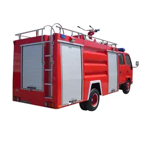 Proveedor de China camión de bomberos 2CBM camión de bomberos bomba de agua 4x2 camión de bomberos vehículo de rescate para la venta