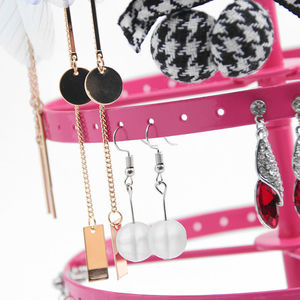 Giá Đỡ Khuyên Tai, Bằng Kim Loại, Xoay Được, Dùng Để Trưng Bày Trang Sức, Vòng Tay, Khuyên Tai - Product Image 3