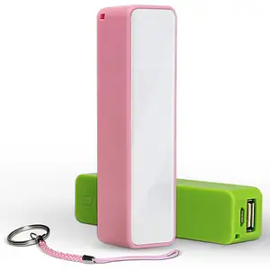 Productos populares 2024 Banco de energía de regalo personalizado 2600 mAh Fuente de alimentación portátil Gadgets electrónicos para bancos de energía de teléfonos móviles