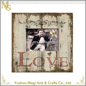 Pas cher personnalisé rustique décor à la maison <span class=keywords><strong>Amour</strong></span> en bois cadres <span class=keywords><strong>photo</strong></span> - Product Image 1