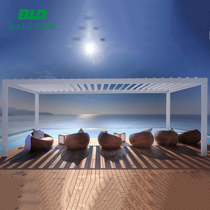Pergola en aluminium motorisée avec lames orientables 3x6m - Product Image 2