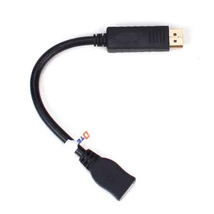 DTECH High Quality 4 18k * 2 18k Mini Dp MaleにHdmi Female Adapter Cable 4K Mini Displayport Hdmiコンピュータ