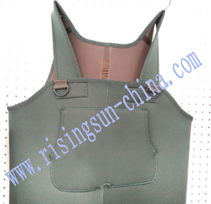 Camo Neoprene Fishing <strong>Wader</strong> Thick Neoprene Pants for Fishing Warm Neoprene <strong>Wader</strong> Suit Winter Work Clothes with Rubber <strong>Boots</strong> - Product Image 4