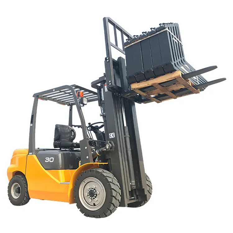 Diesel Telescopic Forklift 3 Ton Warehouse Most Buy Machine Good Quality China Heli Forklift Truck