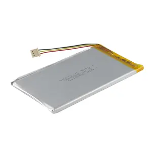 China supplier 5268115 3.7v 5000mah ultra thin lipo batteries rechargeable polymer lithium battery with best price