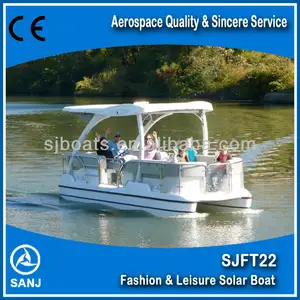 SANJ SJFT22 catamaran 태양열 보트-효율적이고 친환경