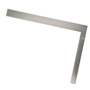 [MEASPRO] Équerre <span class=keywords><strong>de</strong></span> <span class=keywords><strong>charpentier</strong></span> professionnelle en acier <span class=keywords><strong>de</strong></span> 16 pouces x 24 pouces, règle à équerre avec échelle estampée, graduations métriques/pouces, 2,3 mm - Product Image 1