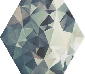 <span class=keywords><strong>Carrelage</strong></span> <span class=keywords><strong>hexagonal</strong></span> de sol en céramique de bois massif, <span class=keywords><strong>vert</strong></span>, pour le balcon - Product Image 5