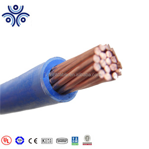 THHN Kawat Bangunan Pabrik Penjualan Panas Kawat Tanah Terisolasi Thhn Tembaga 4AWG PVC Terisolasi <span class=keywords><strong>8</strong></span> Kabel Gauge Harga